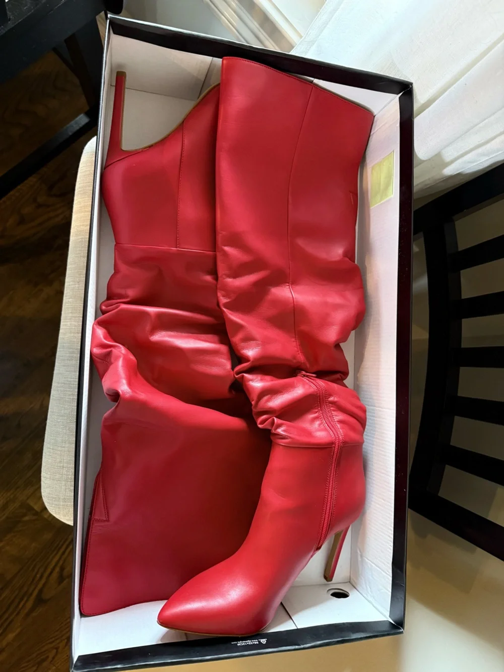 INC International Concepts lyonna Faux Leather Over-the-Knee Slouch Boots